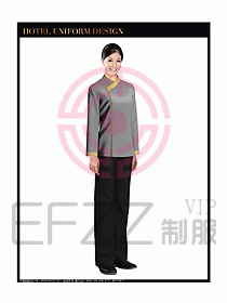 客房服務(wù)員制服設(shè)計(jì)圖345