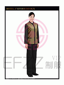 客房服務員制服設計圖349