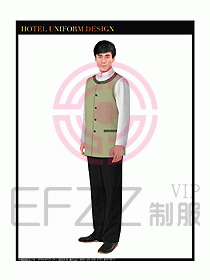 客房服務(wù)員制服設(shè)計圖360