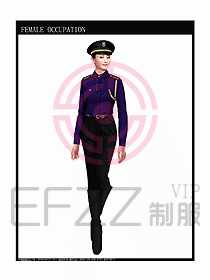 長袖保安服制服設計圖320