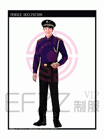 長袖保安服制服設(shè)計(jì)圖323