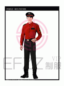 長袖保安服制服設計圖381