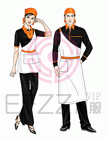 快餐廳制服設(shè)計(jì)圖010