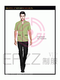 水區(qū)更衣服務員制服設計圖136
