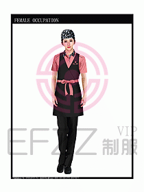 快餐服務(wù)生制服設(shè)計(jì)圖137