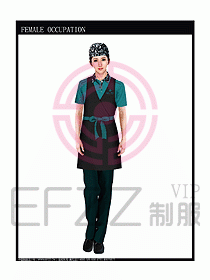快餐服務(wù)生制服設(shè)計圖138