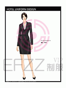 酒店經理服裝設計圖349