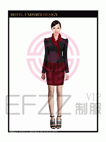 女秋冬職業(yè)裝設(shè)計(jì)圖886