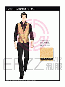 桑拿會所服務(wù)員制服設(shè)計圖280
