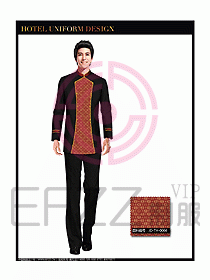 星級(jí)酒店門童制服設(shè)計(jì)圖798